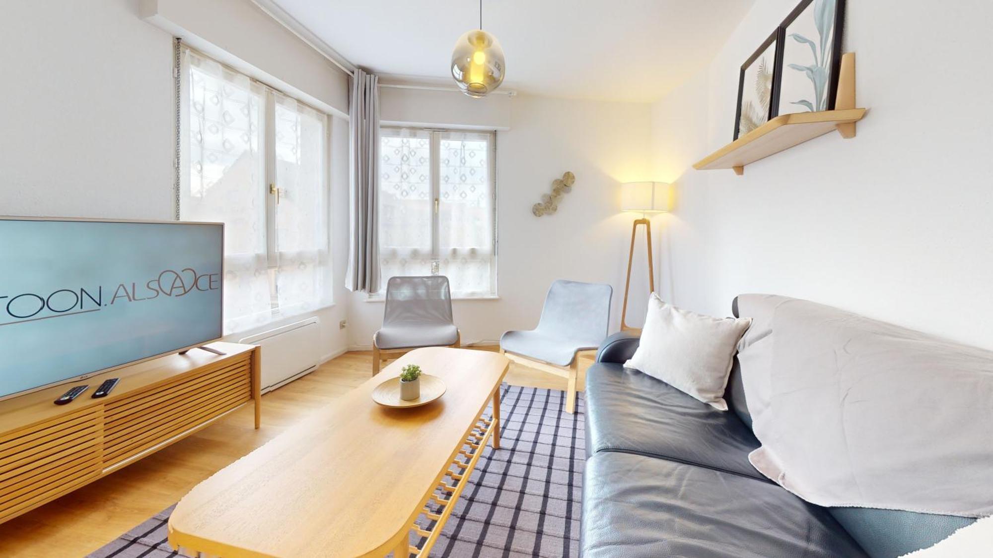 Elegance, Appartement 6 Pers 1 Parking Colmar Kültér fotó