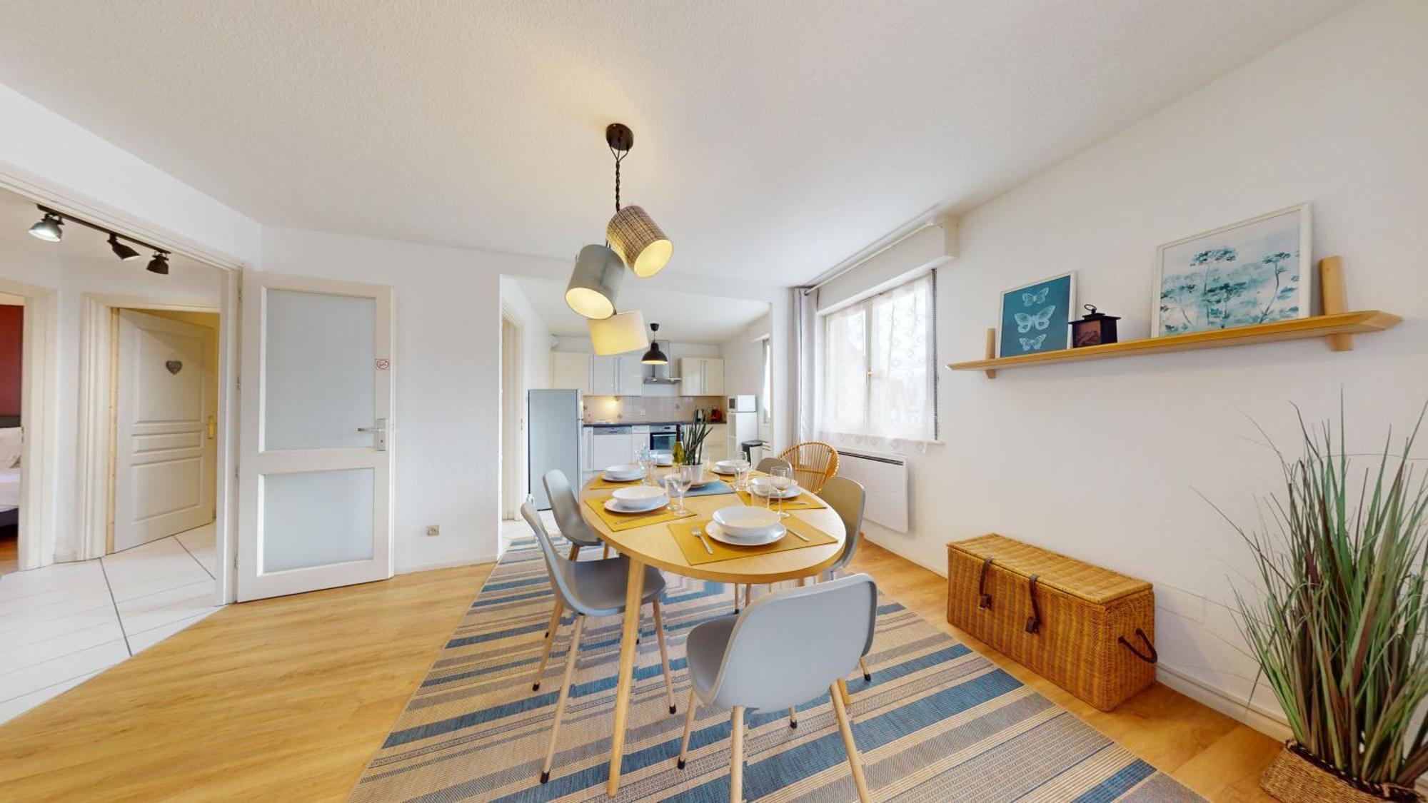 Elegance, Appartement 6 Pers 1 Parking Colmar Kültér fotó