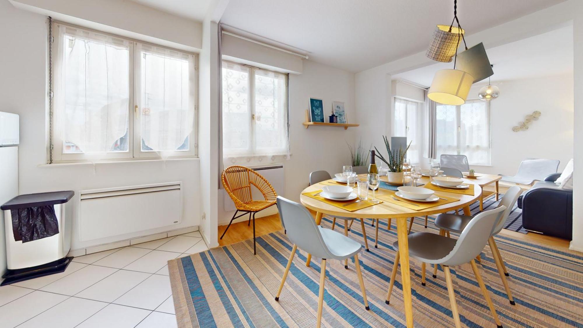 Elegance, Appartement 6 Pers 1 Parking Colmar Kültér fotó