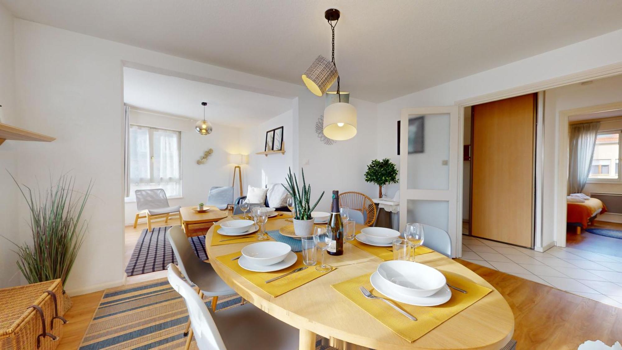Elegance, Appartement 6 Pers 1 Parking Colmar Kültér fotó