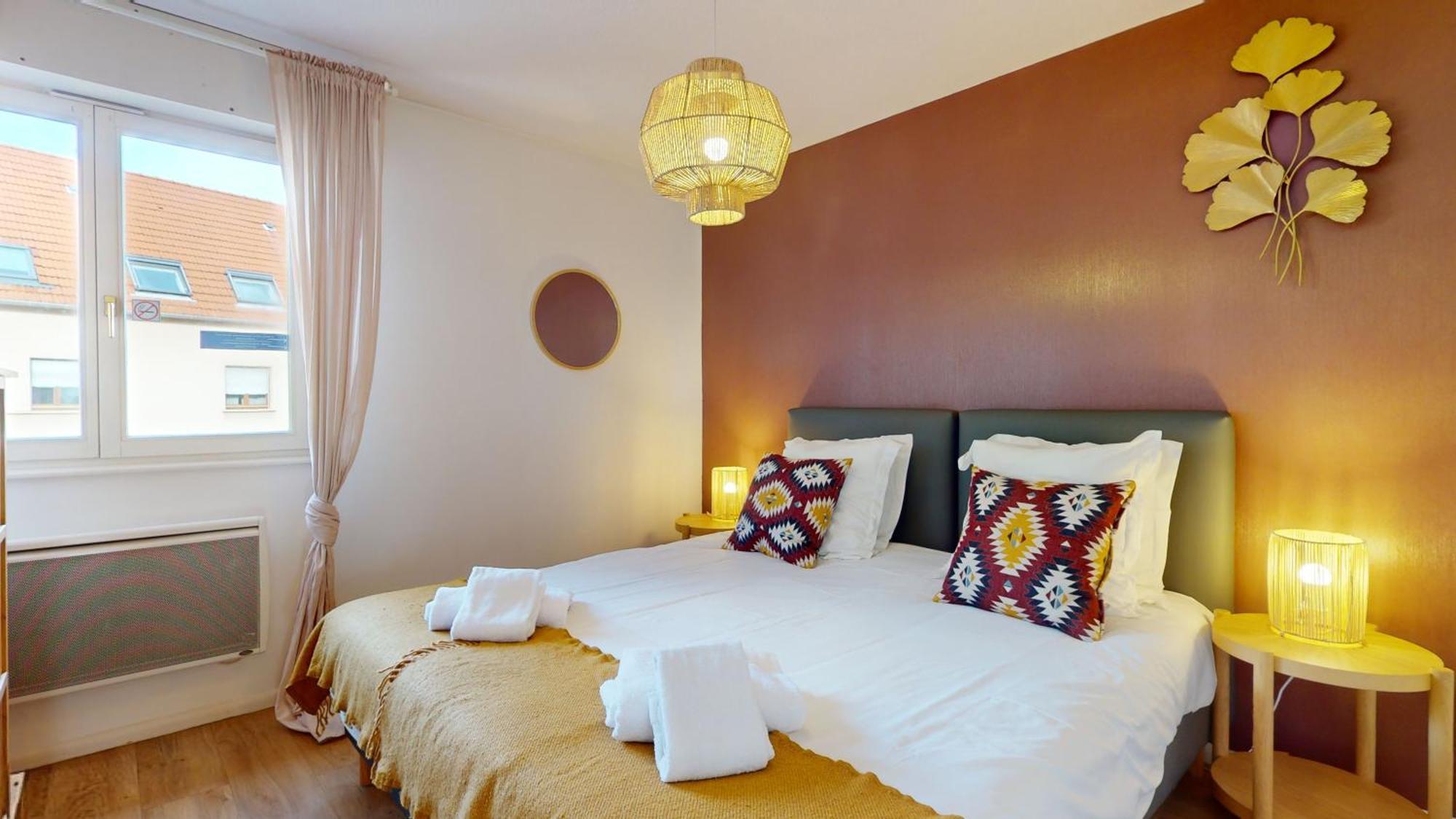 Elegance, Appartement 6 Pers 1 Parking Colmar Kültér fotó