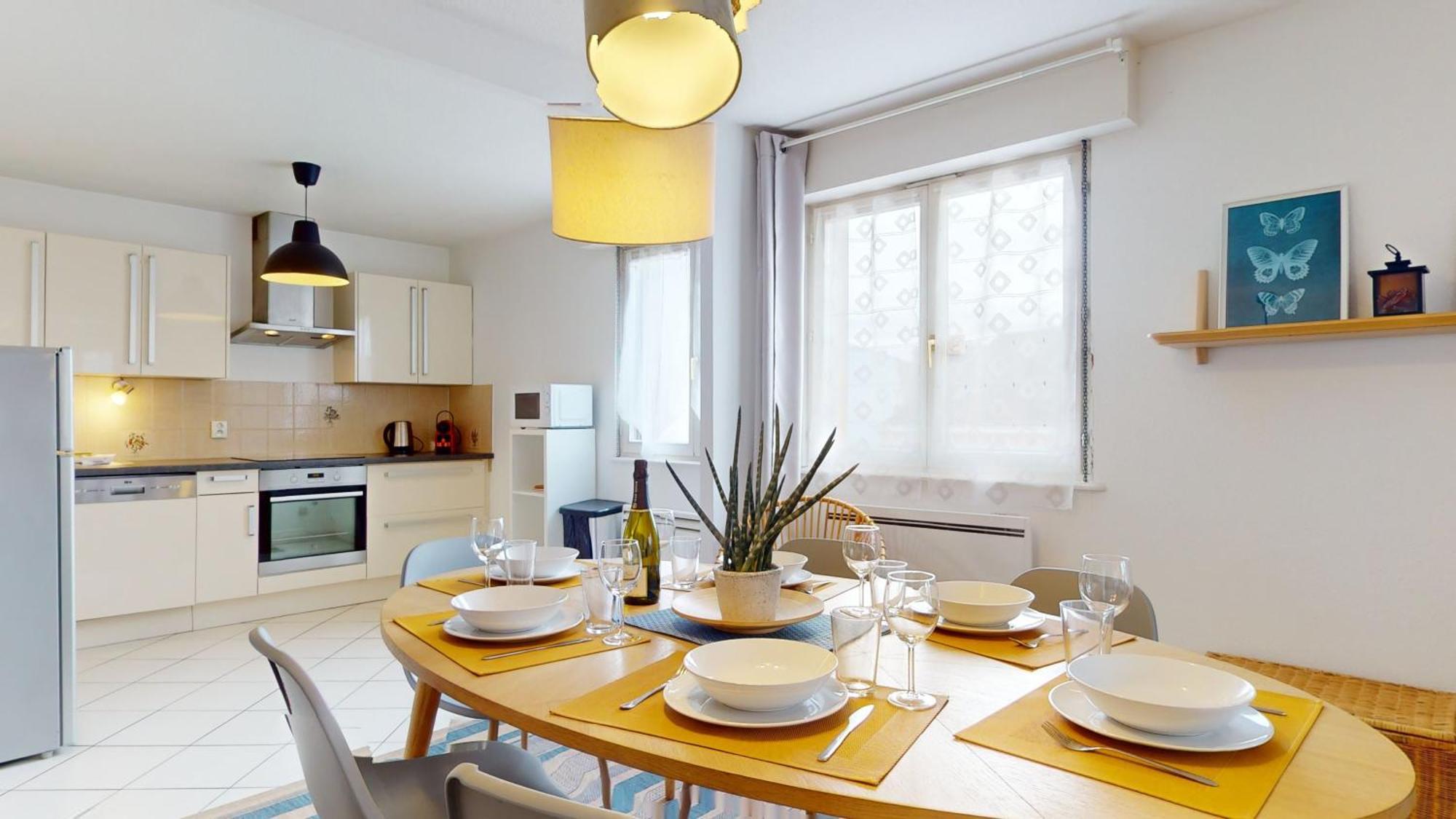 Elegance, Appartement 6 Pers 1 Parking Colmar Kültér fotó