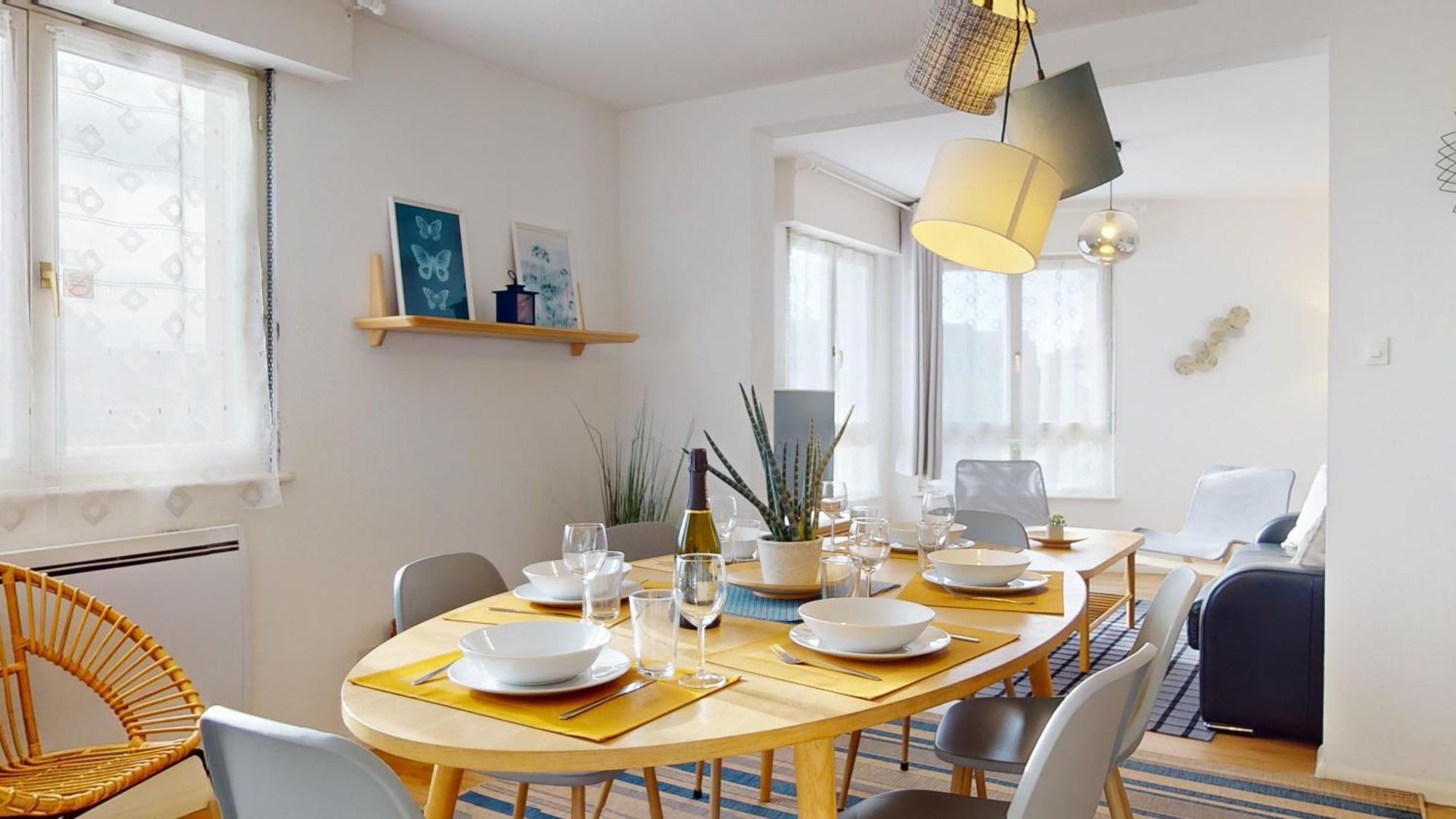Elegance, Appartement 6 Pers 1 Parking Colmar Kültér fotó